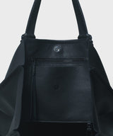 Totes Callista Crafts Ara Tote Medium Grained Leather Black O/S / Black Apoella