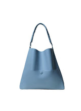 Totes Callista Crafts Slim M Stich Tote 23 Grained Leather Sky O/S / Sky Apoella