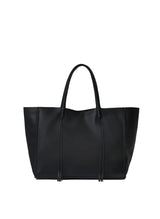 Totes Callista Crafts Tote Grained Leather Black O/S / Black Apoella