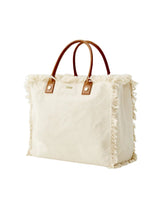 Totes Melissa Odabash Cap Ferrat Canvas Tote Beige O/S Apoella