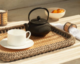 Towel Rings Alexandra Koumba Wicker Towel Ring TAUPE / O/S Apoella