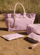 Vanity Case Apoella Lefkada Canvas Vanity Case O/S / Lavender Apoella