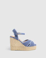 Wedges Castaner Blaudell 8ed Wedge Espadrilles Indigo / 37 EU Apoella