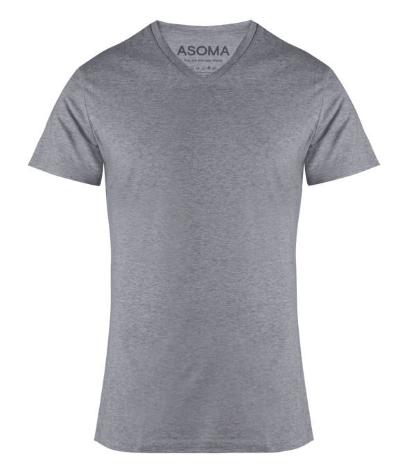 Activewear Asoma V T-shirt Light Grey S / Light Grey Apoella