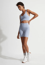 Activewear Varley Always Short 7 Biker Shorts Zen Blue Apoella