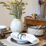 Baskets Alexandra Koumba WICKER BASKET TAUPE / M Apoella