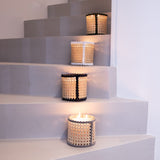 Candles Alexandra Koumba WICKER CANDLE MIDNIGHT BLUE / L Apoella