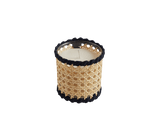 Candles Alexandra Koumba WICKER CANDLE MIDNIGHT BLUE / M Apoella