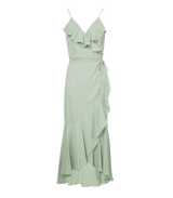 Dress Apoella Agnes Long Ruffle Dress S/M / Sea Green Apoella