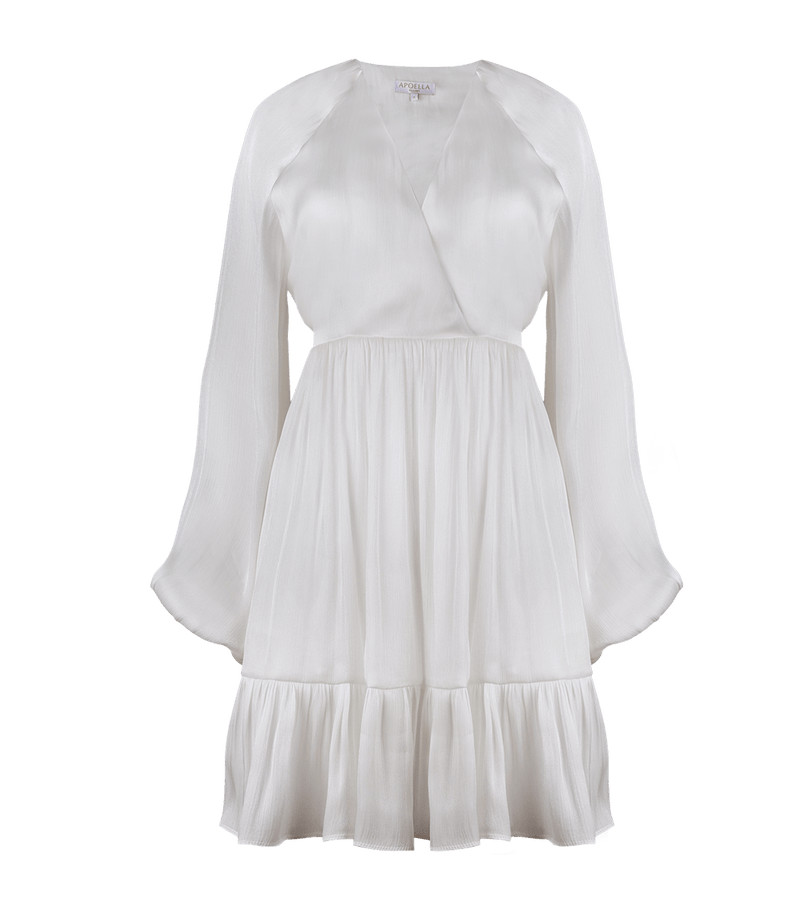 Dress Apoella Christina Long Sleeve Mini Tiered Dress Apoella