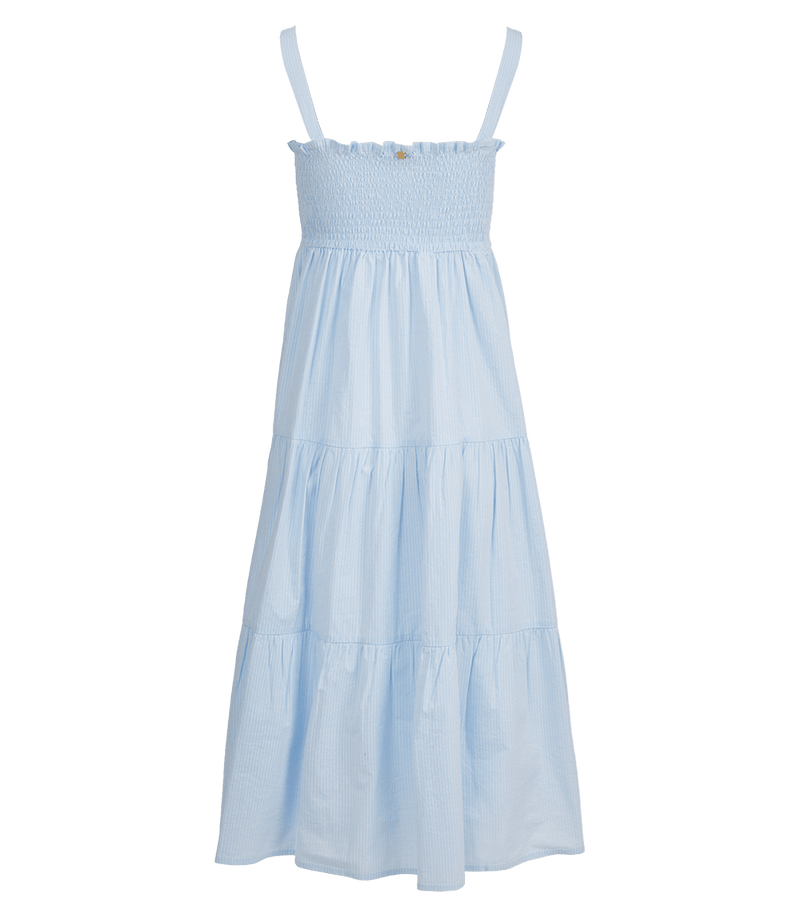 Dress Apoella Helen Smocked Midi Dress Apoella