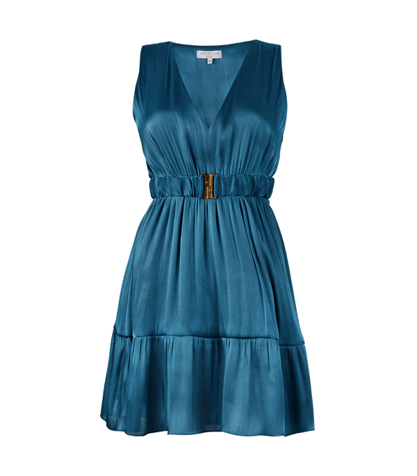 Dress Apoella Lia Sleeveless Mini Tiered Dress Apoella