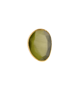 Jewelry Nes Paris Maelle Ring Cat Eyes Large Model O/S / Green Apoella