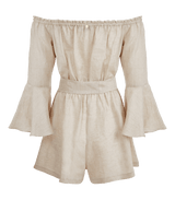 Playsuit Apoella Helectra Linen Off Shoulder Playsuit Apoella