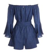 Playsuit Apoella Helectra Linen Off Shoulder Playsuit Apoella