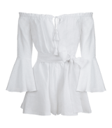 Playsuit Apoella Helectra Linen Off Shoulder Playsuit Apoella