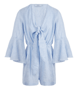 Playsuit Apoella Penelope Bow Linen Playsuit Striped S/M / Sky Apoella