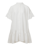 Shirtdress Apoella Chara Ruffle Shirtdress O/S / White Apoella