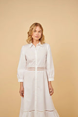 Shirtdress Apoella Dido Poplin Midi Shirtdress Apoella