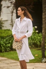 Shirtdress Apoella Dido Poplin Midi Shirtdress Apoella