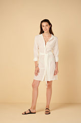 Shirtdress Apoella Heroine Tie Front Shirtdress Apoella
