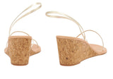 Shoes Ancient Greek Sandals Chora Wedge Sandals Apoella