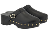 Shoes Ancient Greek Sandals Classic Closed Leather Clog Apoella