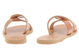 Shoes Ancient Greek Sandals Desmos Iridescent Slide Sandals Apoella
