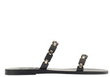 Shoes Ancient Greek Sandals Kara Sandals With Studs 38 / Black Apoella