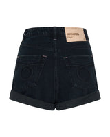 Shorts One Teaspoon Le Loop Bandits High Waist Denim Short Fox Black Apoella