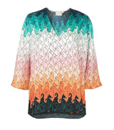 Tops Mary Katrantzou Pathos Top Seahorse Seahorse / 10UK Apoella