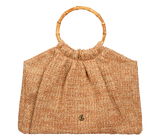 Tote Apoella Andros Tote Bamboo Raffia Straw Bag O/S / Terracota Apoella