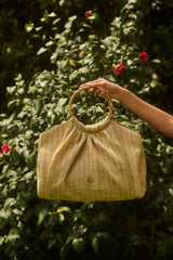 Tote Apoella Andros Tote Bamboo Raffia Straw Bag O/S / Beige Apoella