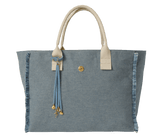Tote Apoella Corfu Canvas Tote Bag O/S / Denim Apoella
