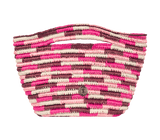 Tote Apoella Karpathos Handmade Knitted Raffia Mini Tote Multi/Pink Multi Pink / O/S Apoella