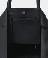 Tote Grained Leather Black