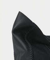 Tote Grained Leather Black