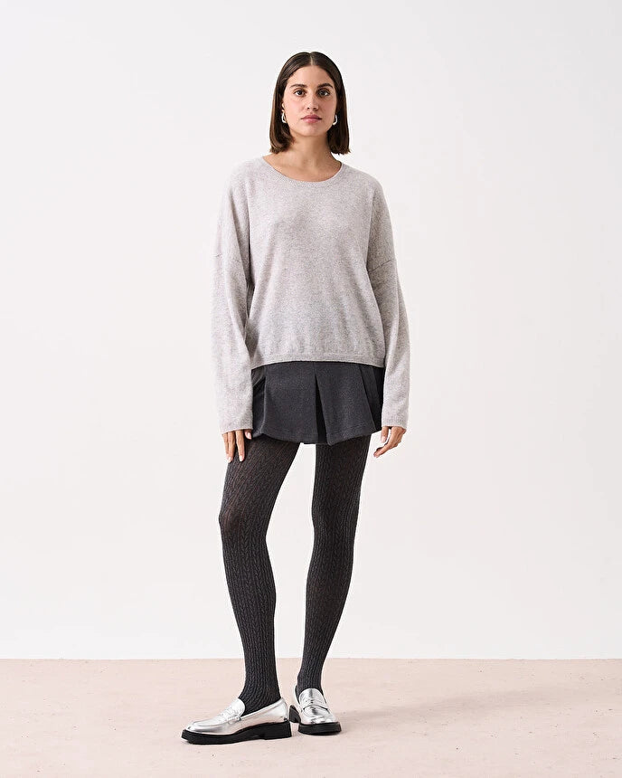 Kaira Sweater Light Heather Grey