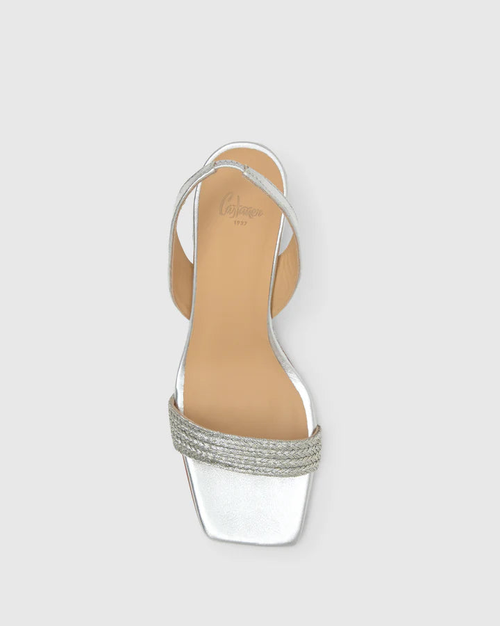Barby Wedge Sandals Platino