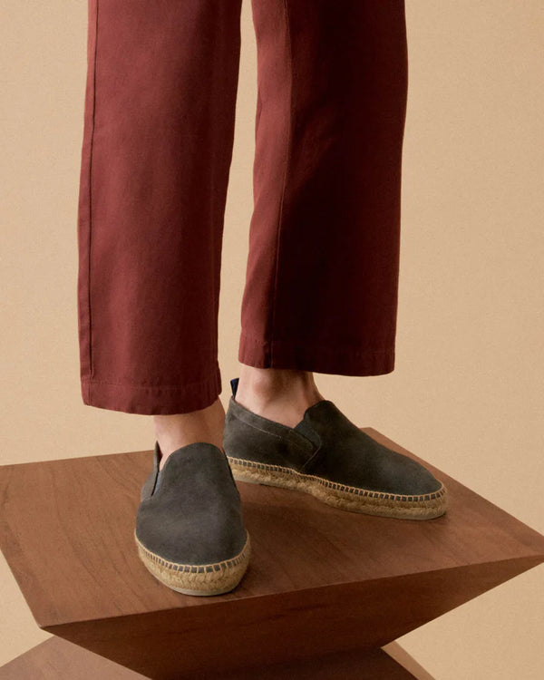 Joel Espadrilles Canvas Charcoal