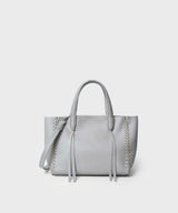 Mini Tote Grained Leather Oat
