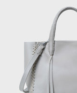 Mini Tote Grained Leather Oat