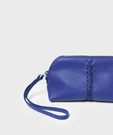 Vanity Case Grained Leather Violet