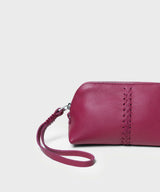 Vanity Case Grained Leather Pink