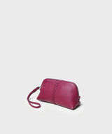 Vanity Case Grained Leather Pink