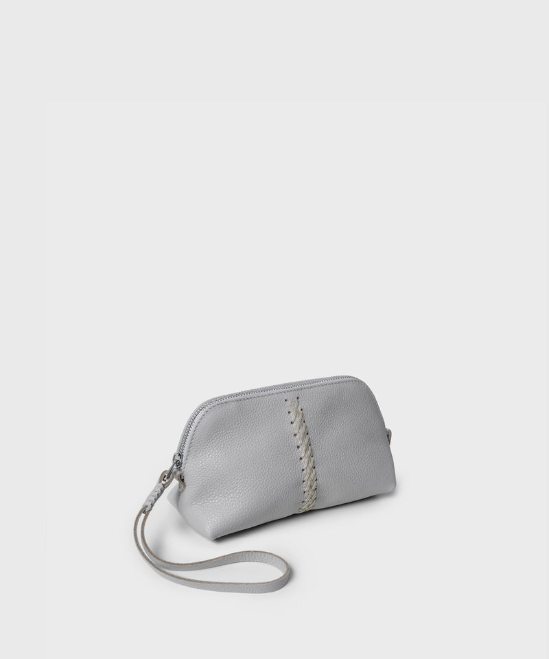 Vanity Case Grained Leather Oat