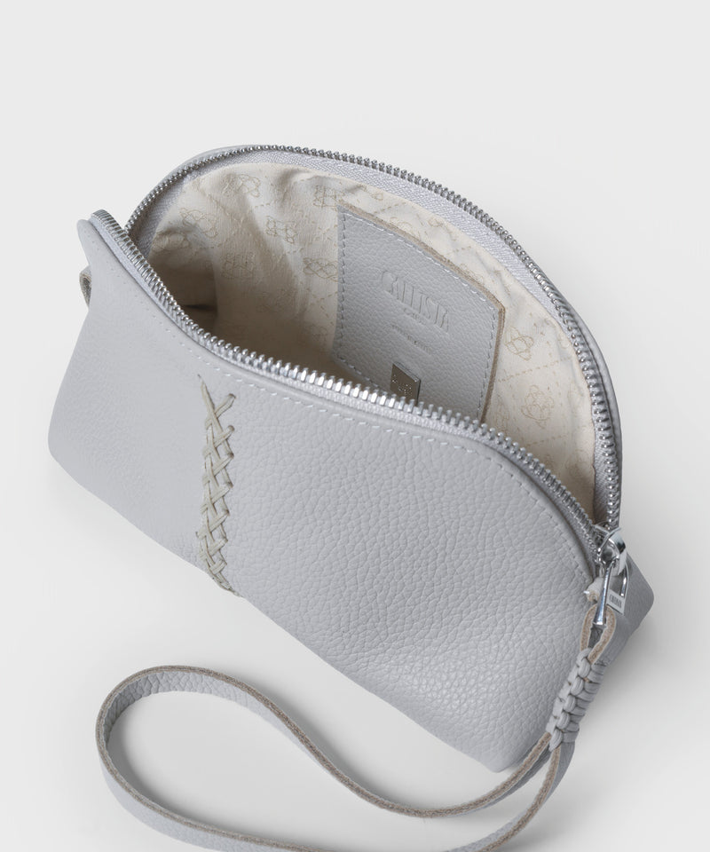 Vanity Case Grained Leather Oat