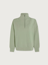 Hawley Half Zip Sweater Snow Sage