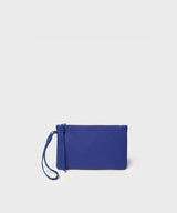 Slim Pochette Grained Leather Violet