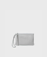 Slim Pochette Grained Leather Oat